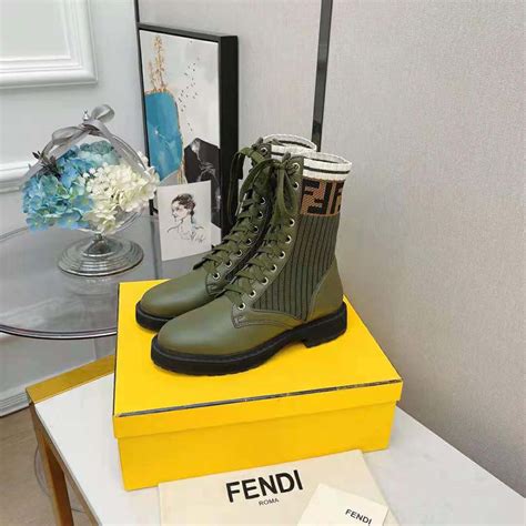 rockoko sneakers fendi|fendi rockoko green boots.